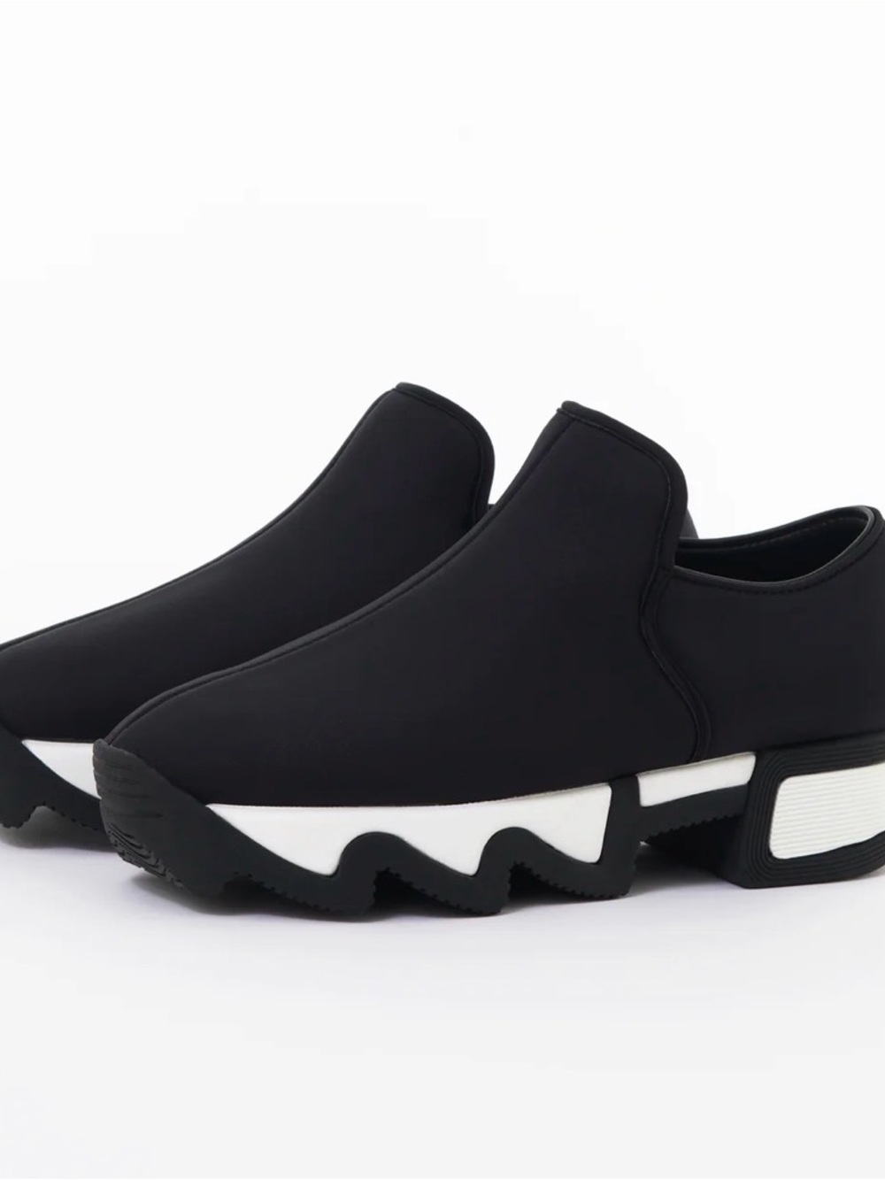 IRI NYC Black Slip-On Athletic Casual Shoes